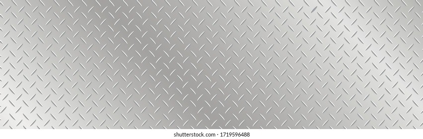 Texture - panorama silver metal background