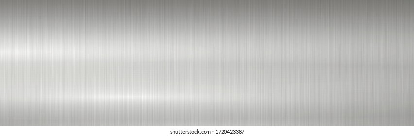 Texture - panorama silver metal background