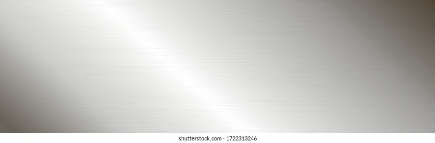 Texture - panorama silver metal background