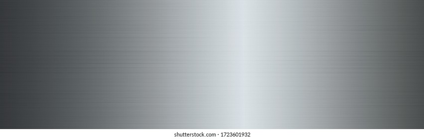 Texture - panorama silver metal background