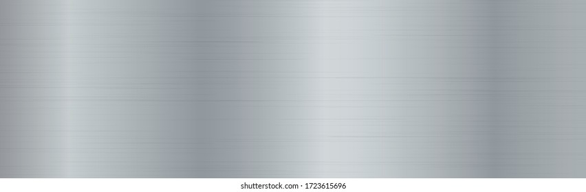 Texture - panorama silver metal background