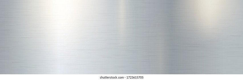 Texture - panorama silver metal background