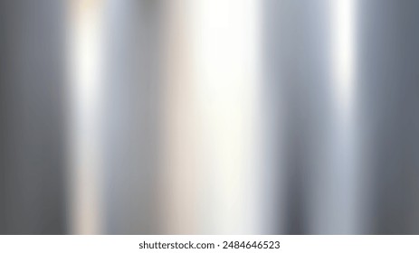 Texture panorama silver metal with reflection.Brushed silver metal texture.abstract texture background. 