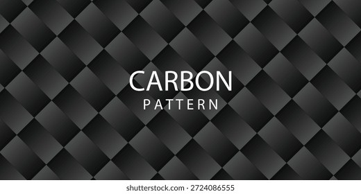 Fondo panorámico de textura de fibra de carbono negra sin ancho Horizontal de iluminación.
Material compuesto negro