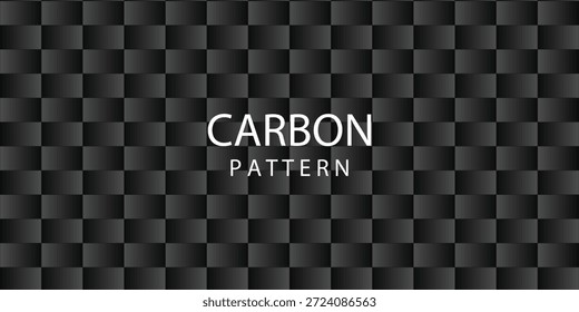 Fondo panorámico de textura de fibra de carbono negra sin ancho Horizontal de iluminación.
Material compuesto negro