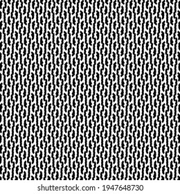 Texture or pattern, consisting of crooked stripes and abstract markings. Decorative drawing in black and white.