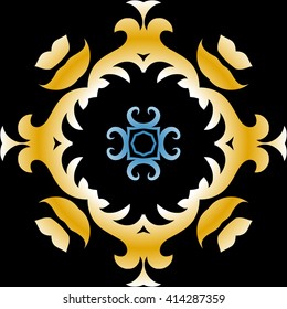 texture pattern illusion of the lines in the form of a symmetrical convex rhombus in a square on a background of gradient 