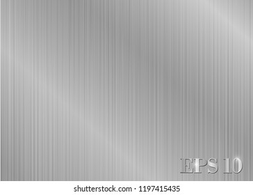 texture pattern of metal, aluminium plate or steel background, vector illustration