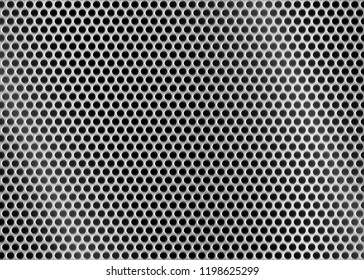 texture pattern of metal, aluminium plate background, vector illustration