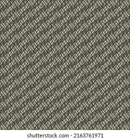 Texture and pattern with oblique stripes, made of interwoven lines and marks. Monochrome graphics.
