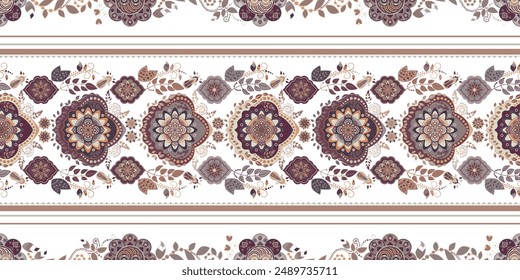 Texture, pattern oriental vector carpet