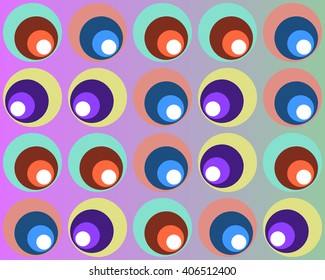 texture pattern of spiral geometric shapes .