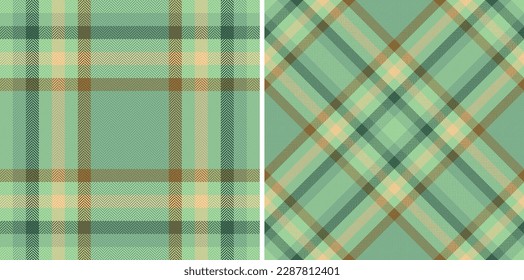 Texture pattern tartan. Textile plaid background. Seamless vector fabric check in set.