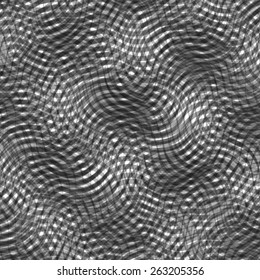 Texture or pattern with thin wavy lines. Vector background with bandage texture