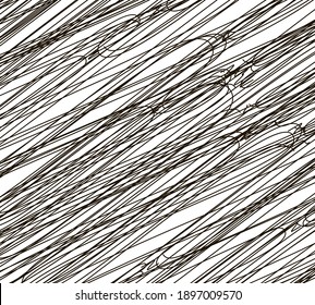 Texture pen strokes. Pencil strokes background texture.