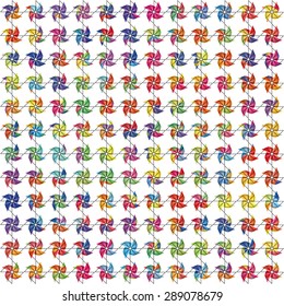 texture of pinwheel (colorful)