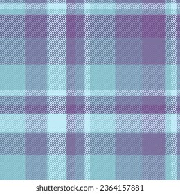 Texture plaid seamless of pattern textile tartan with a fabric background check vector in light and pastel colors.