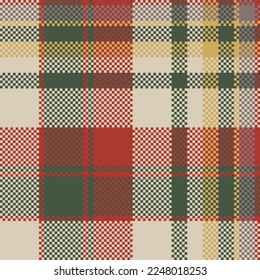 Textur geplünderte Textilien. Tartan nahtloses Muster. Vektorhintergrund überprüft Stoff in hellen und pastellfarbenen Farben.