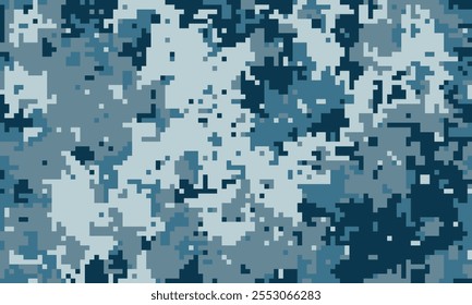 Crise de fundo da polícia de textura. Superfície verde oculta pixelada. Perigo de camisa áspera do Paintball. Contemporâneo quadrado manchado repetir.