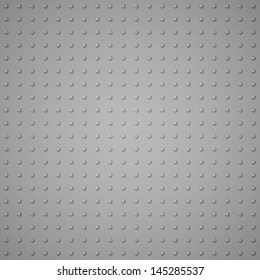 The texture from raised dots, imitation metal surface
