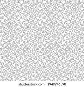 Texture with random chaotic lines, abstract geometric pattern. Seamless Asymmetrical grey vector illustration of design.
