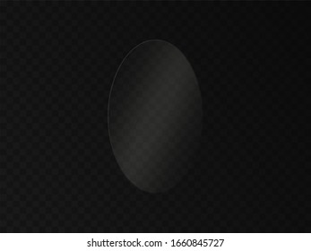 La textura de la placa de vidrio rectangular, espejo, ventanas. Efecto de luz para una imagen o un espejo. Hermosa reflexión realista. El interior del vectorial de la casa. EPS 10