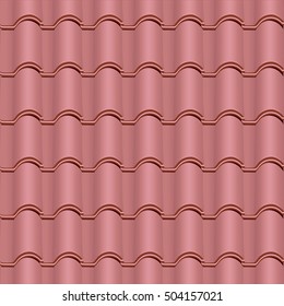 texture roof tile seamless