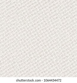 Texture of rough dense fabric. Light gray granular background. Vector illustration.