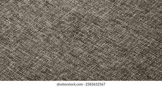 Texture of rough fabric. Rough vintage burlap. Vector illustration