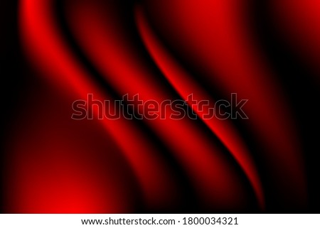 Texture of the satin fabric with folds. Vector illustration