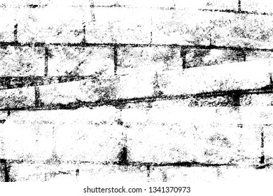 Texture of scratches, chips, cracks. Grim grunge background. Black and white pattern of scuffs. Old vintage surface. Ruined dirty wall