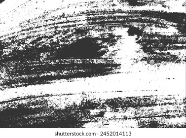 Texture of scratches, cracks, dust, brush, abstract monochrome grunge background. Distressed overlay texture design