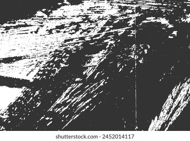Texture of scratches, cracks, dust, brush, abstract monochrome grunge background. Distressed overlay texture design