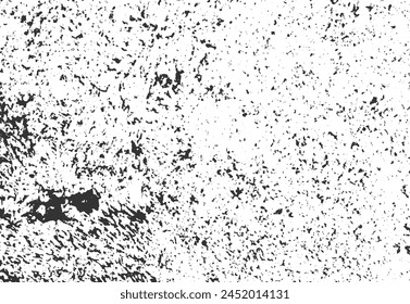 Textur von Kratzern, Rissen, Staub, Pinsel, abstrakter monochromer Grunge-Hintergrund. Textur-Design für gestörte Overlays