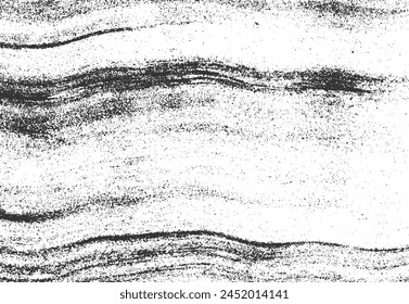 Textura de arañazos, grietas, polvo, cepillo, fondo de grunge monocromo abstracto. Diseño de textura superpuesta estresada
