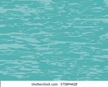 Texture of sea water. Vector illustration 