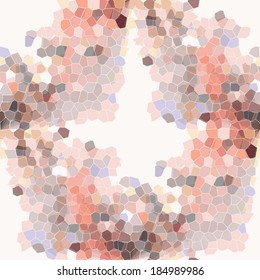 texture seamless (EPS 8) america ancient background wallpaper cubism  impressionism pink, brown decoration