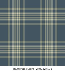 Texture seamless fabric of vector check pattern with a textile plaid background tartan in pastel and grey colors.