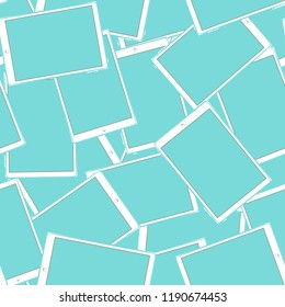 Texture, seamless pattern of smart modern smart touchscreen tablet computers with digital volumetric realistic with large screens mobile devices. The background. Vector illustration.