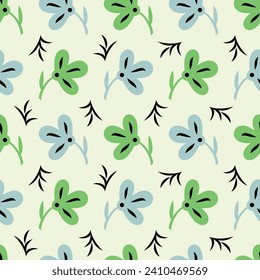 Texture seamless pattern vector art for textile, Repeating design