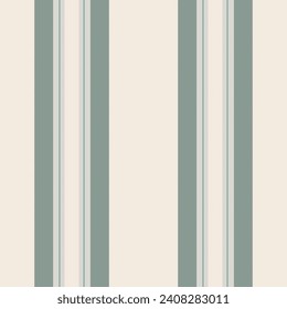 Textura sin fisuras del patrón de tela vectorial con un fondo vertical de líneas de rayas en lino y colores claros.