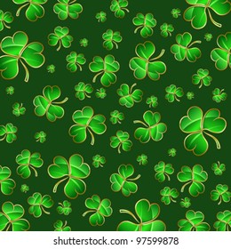 texture of a shamrocks