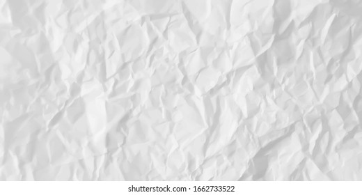 Textur von weißem zerbrochenem Papier. Papierhintergrund. Vektorillustration