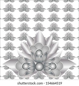 the texture of silver colors on a white background