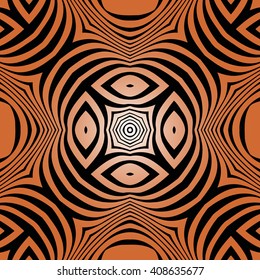 texture spiral pattern in the form geometrical elements  a gold gradient background