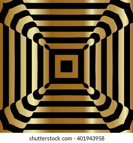 texture spiral pattern in the form of squares on a gold gradient background