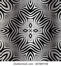 texture spiral pattern in the form of squares on a metal gradient background