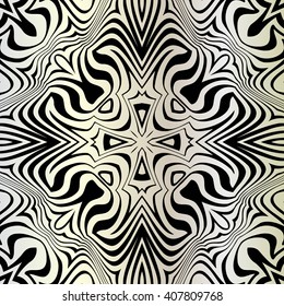 texture spiral pattern in the form of squares on a metal gradient background