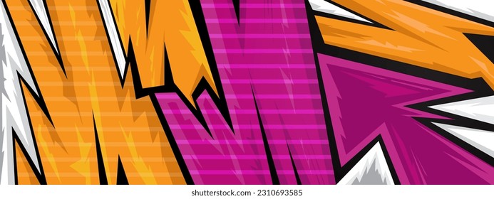 Texture for sport racing. Abstract pink orange geometric stripes background.
