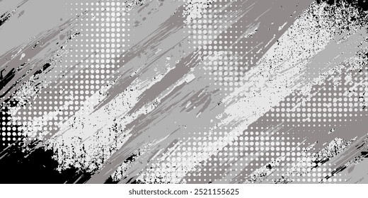 Texture for sport racing. Geometric red grey pattern vector illustration